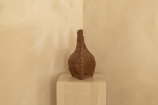 Handbuilt Brutalist Stoneware Vessel