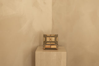 No. 3 Moroccan Camel Bone & Brass Inlaid Jewelry Box