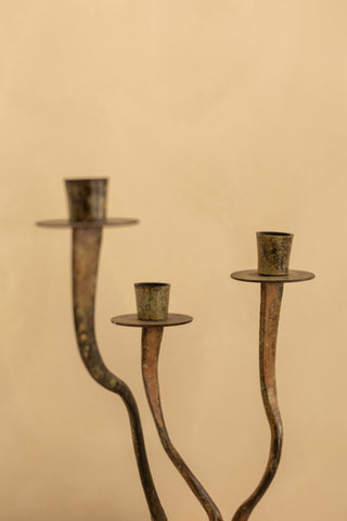 Mid-Century Sculptural Candelabrum