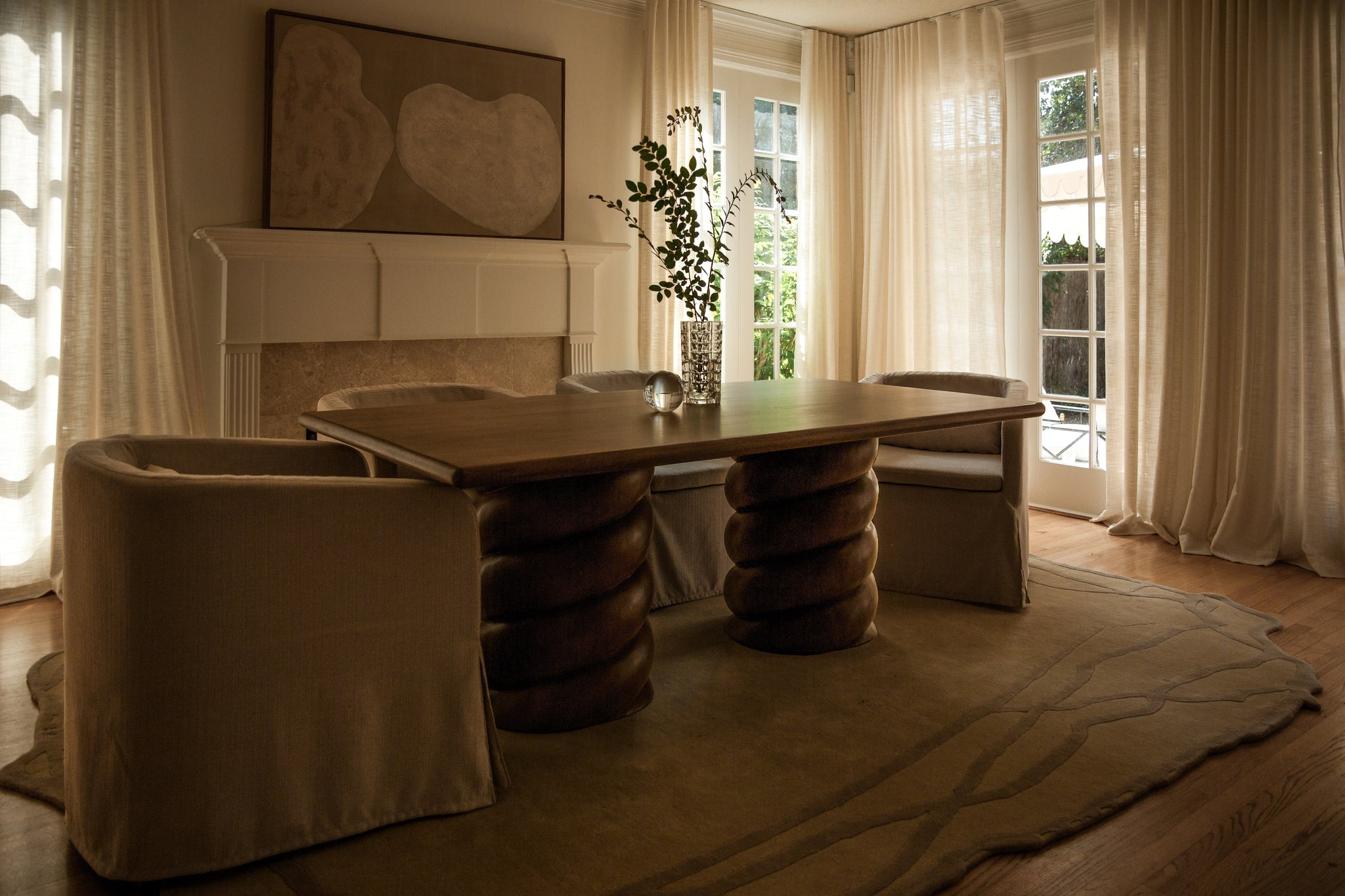 Sable Tub Chair | Woven Ivory