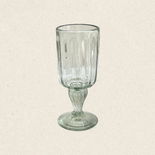Handblown Fluted Glass