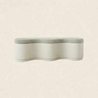 Triana Bench | Cream