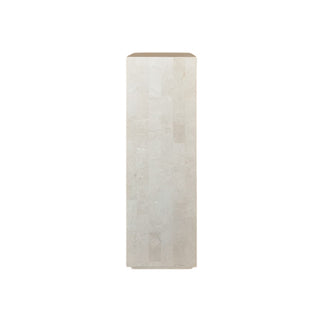 Spanish Beige Marble Plinth | Large