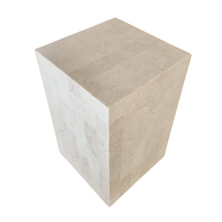 Spanish Beige Marble Plinth | Large