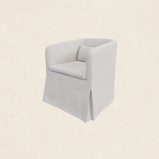 Sable Tub Chair | Woven Ivory