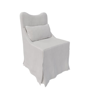 Sable Dining Chair | Woven Ivory