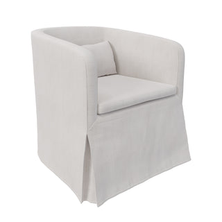 Sable Tub Chair | Woven Ivory