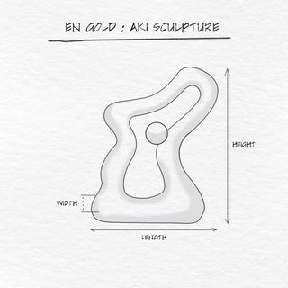 Aki Sculpture dimensions