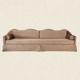 Sable Sofa | Mushroom Velvet