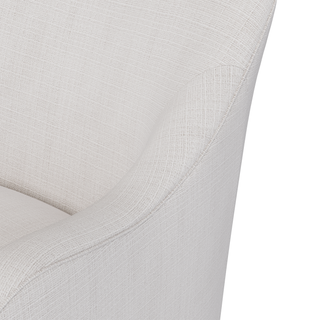 Sable Lounge Chair | Woven Ivory