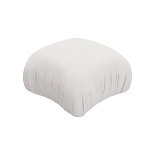 Sable Ottoman | Woven Ivory