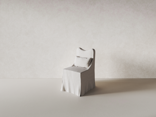 Sable Dining Chair | Woven Ivory