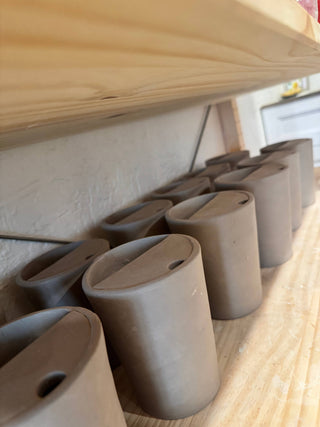 Unique Handcrafted Travel Mug for Coffee & Tea Lovers | Brown