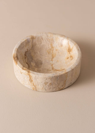Opus Marble Dish, Nougat