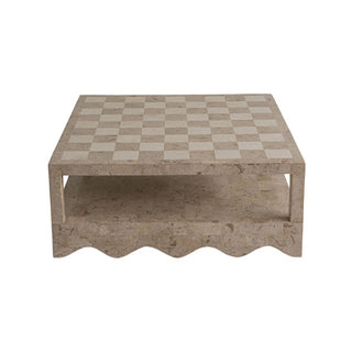 Sable Coffee Table - Cream Stone