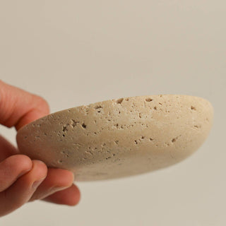 Travertine Incense Holder