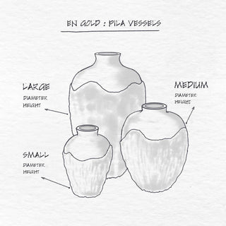 Pila Vessels dimensions