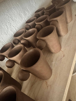 Hand built Earth & Clay Espresso Cup