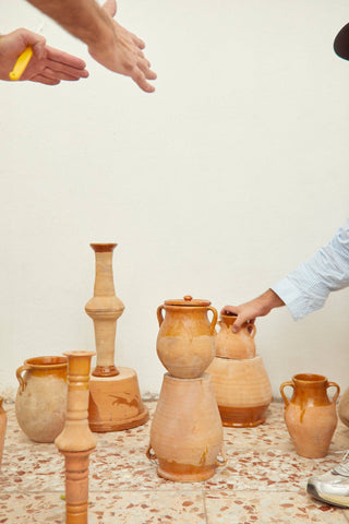 Clay Pot with lid