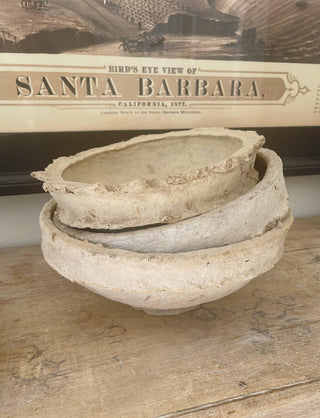 Antique Paper Mache Bowls