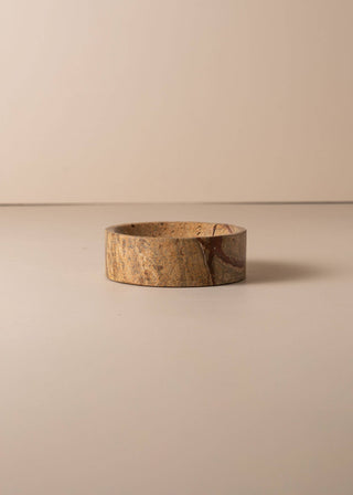 Opus Marble Dish, Nougat