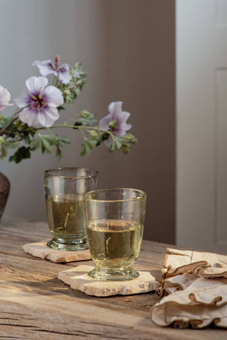 Handblown Footed Glass | Tall