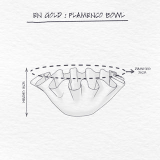 Flamenco Bowl dimensions