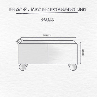 Miro Entertainment Unit, Small dimensions