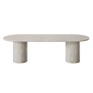 Paradis Oval Dining Table, Front View