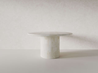 Paradis-RoundDiningTable-Natural White