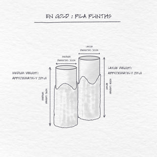 Pila Plinth dimensions