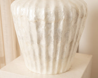 short large shell vase