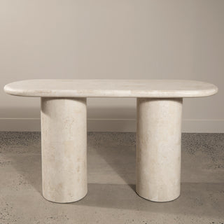 stone console table