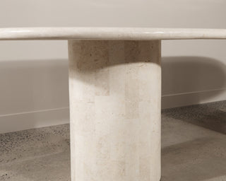 stone sculptured console table