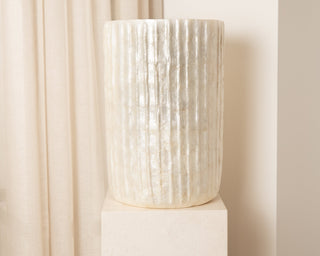 shell tall vase