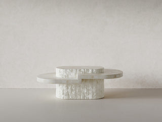 Arena Coffee Table made of Fossil Stone by En Gold